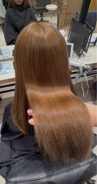 ロング ハイトーン/ レイヤー/りん💕のヘアスタイル