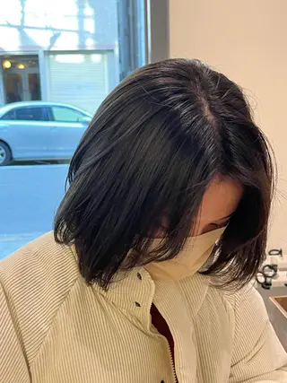 ショート カラー 韓国好き🇰🇷 美容師MIKUのヘアスタイル