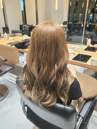 ロング カラー natural hair 🌿あかりのヘアスタイル