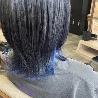 ミディアム カラー 吉村 夏椰のヘアスタイル