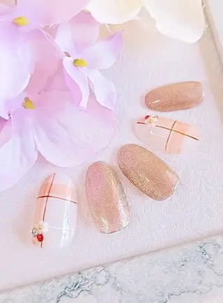 ネイル 手描きアート&推し活 🌟Wisteriaのネイルデザイン