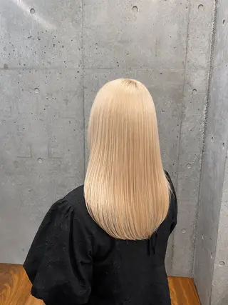 ロング カラー 🌈艶ハイトーン特化 🌈NOZOMUのヘアスタイル
