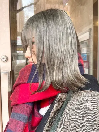 ミディアム 園田 渉 ◤SHIKIO◢のヘアスタイル