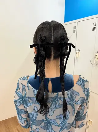 ミディアム ヘアアレンジ タニ ヒナタの眉毛・アイブロウイメージ