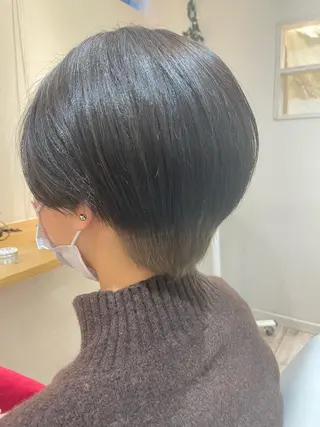 ショート カラー ショート/酸スト/ 髪質改善/小林のヘアスタイル