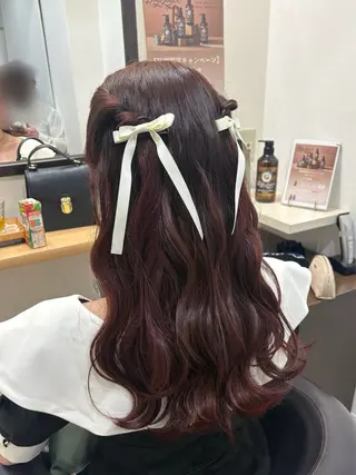 ロング ヘアアレンジ 🫧arisa🫧 レイヤー/アレンジのヘアスタイル