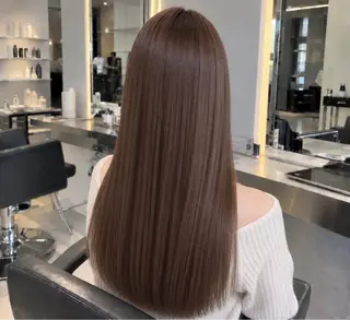 ロング カラー L.O.G みうのヘアスタイル