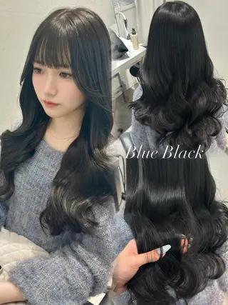 ロング カラー 🤍韓国うる艶カラー YUKI🤍のヘアスタイル