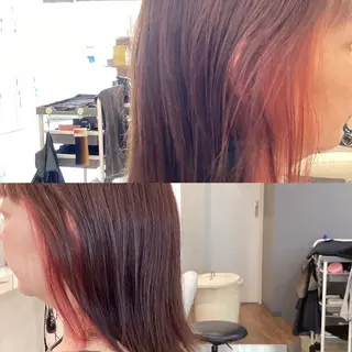 ミディアム hair bonitaのヘアスタイル