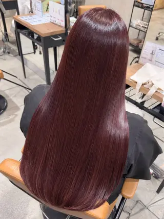 ロング カラー ヘアアレンジ 🤍himari🤍 レイヤー×艶髪特化のヘアスタイル