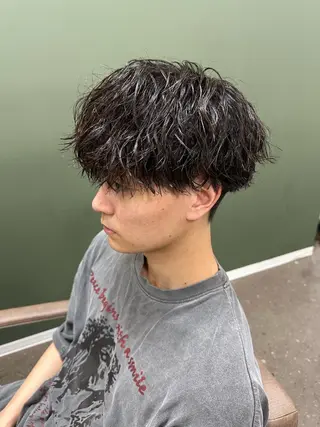 ショート TELA HAIR 副代表RIKUのヘアスタイル