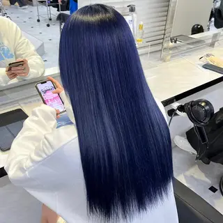 ロング カラー ヘアアレンジ 公式🎠LAND 池袋店🎠のヘアスタイル