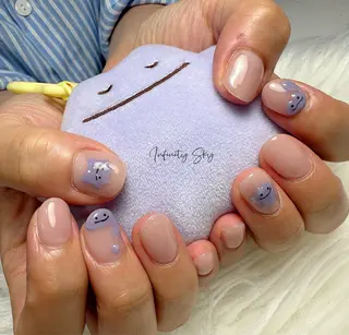 ネイル infinity skyのネイルデザイン