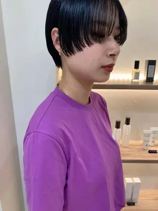 ショート -福岡博多筑紫口- 大津成美のヘアスタイル