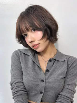ショート ボブウルフ/ レイヤーKOUGAのヘアスタイル