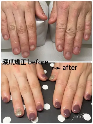ネイル nail salon petillantのネイルデザイン