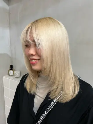セミロング anon Loemのヘアスタイル