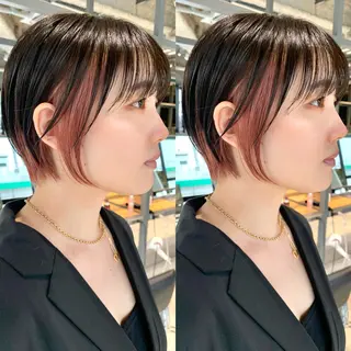 セミロング 🍇うる艶暖色カラー /madokaのヘアスタイル