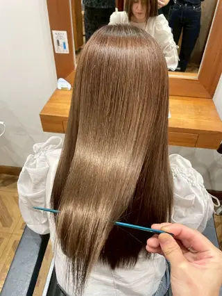 カラー ✨髪質改善✨艶カラー 松本将之進のヘアスタイル