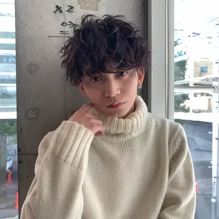 メンズ マンツーマン×半個室 まちだきょうすけのヘアスタイル