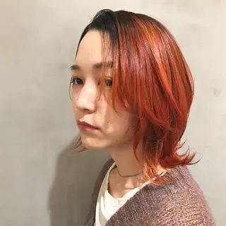 ミディアム カラー 優作 〜圧倒的信頼〜のヘアスタイル