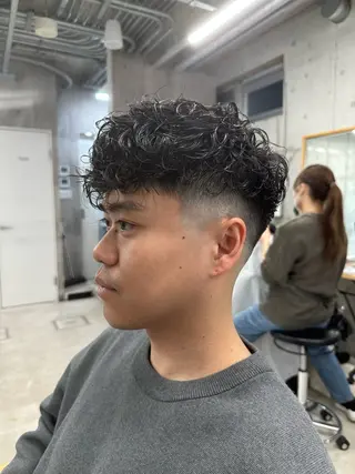 パーマ 垣内 勇人のヘアスタイル