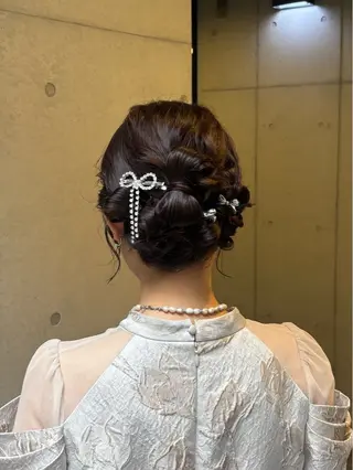 ロング ヘアアレンジ 〖❁ちひろ| LEONID❁〗のヘアスタイル