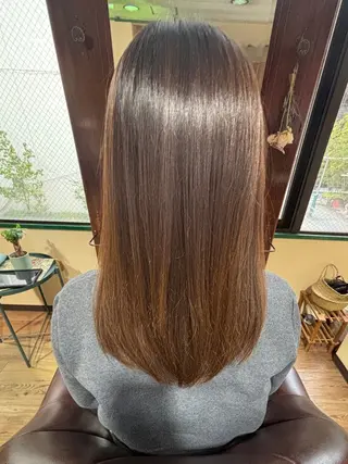 セミロング . kanokoのヘアスタイル