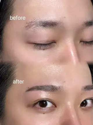 メンズ nail &eye Lunasisのマツエク・マツパデザイン