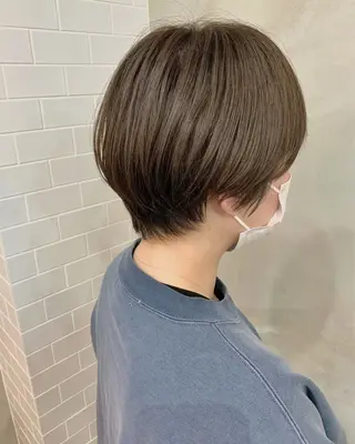 ショート 🐑ブリーチモデル 募集AZUMI京都のヘアスタイル
