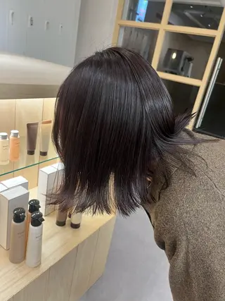 カラー ひな‪‪︎/暖色 柔color🌷のヘアスタイル