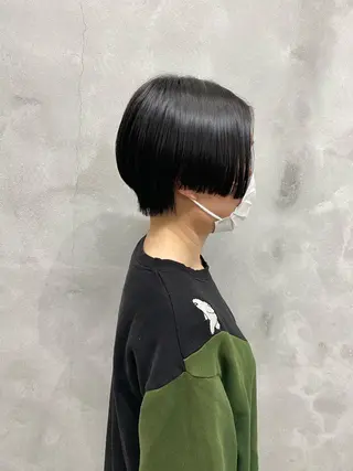 ショート 村山 豪歩のヘアスタイル