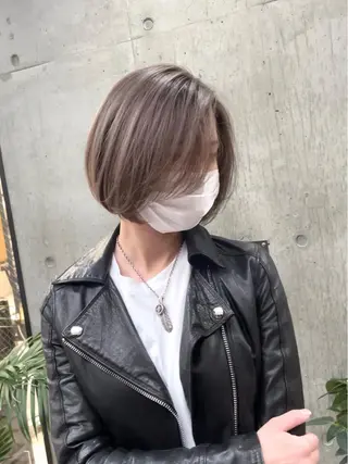 ショート カラー LUSTRE クロサワのヘアスタイル