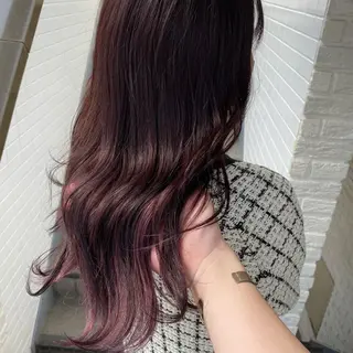 セミロング カラー ミモリ ユウタのヘアスタイル