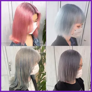 カラー 町田ブリーチ特化 MANATOのヘアスタイル