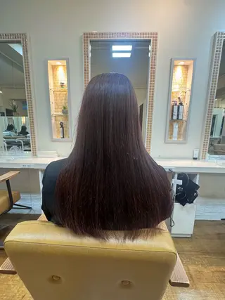 ロング 森 千明のヘアスタイル