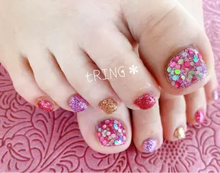 ネイル tRING* しいの木台のネイルデザイン
