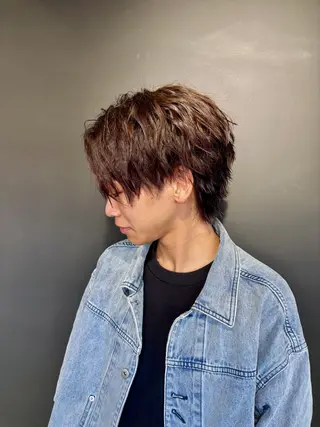 ショート パーマ メンズ 2ndHOUSE 松本晃佳のヘアスタイル