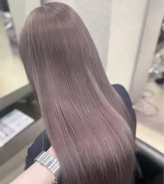 カラー 💘ハイトーン特化 PELE栄 OUYAのヘアスタイル