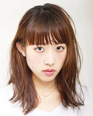 ミディアム 中野 恵脩のヘアスタイル