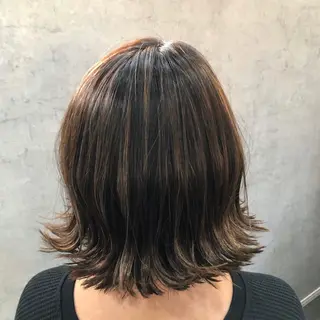 ミディアム Glad 中嶋 政文のヘアスタイル