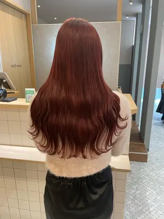 ロング カラー パーマ ヘアアレンジ NANA/trend style🕊🍑のヘアスタイル