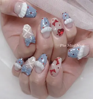 ネイル HANA 長さだしのネイルデザイン