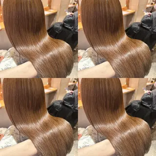 ロング カラー 店長✨髪質改善✖️ 透明感カラー／純大のヘアスタイル