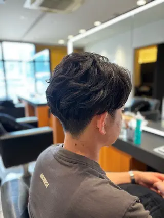 メンズ KAREN（ému） 伏見/カットモデルのヘアスタイル