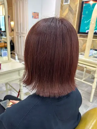 ショート カラー 🍟月舘りほ カラー/髪質改善🍟のヘアスタイル