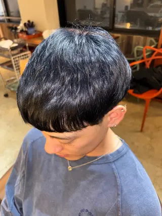 カラー 🌀メンズパーマ🌀 平川海夢のヘアスタイル