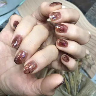 ネイル Blowe ニュアンスのネイルデザイン