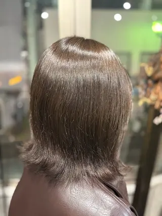 ミディアム GO GOOD.髪質 改善艶カラー小宮拓海のヘアスタイル