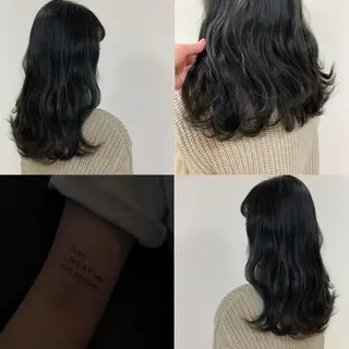 ミディアム カラー 暖色/ブリーチカラー 🎀 M i k uのヘアスタイル